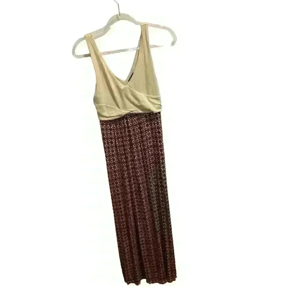 Anthropologie Maeve Maxi dress size XS Geometric dress